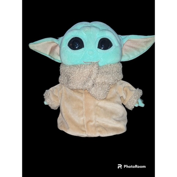 Star Wars Plush Toy, Grogu Soft Doll from‎ The Mandalorian, 8-in Figure - Picture 1 of 3